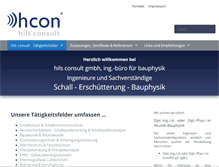 Tablet Screenshot of hils-consult.de